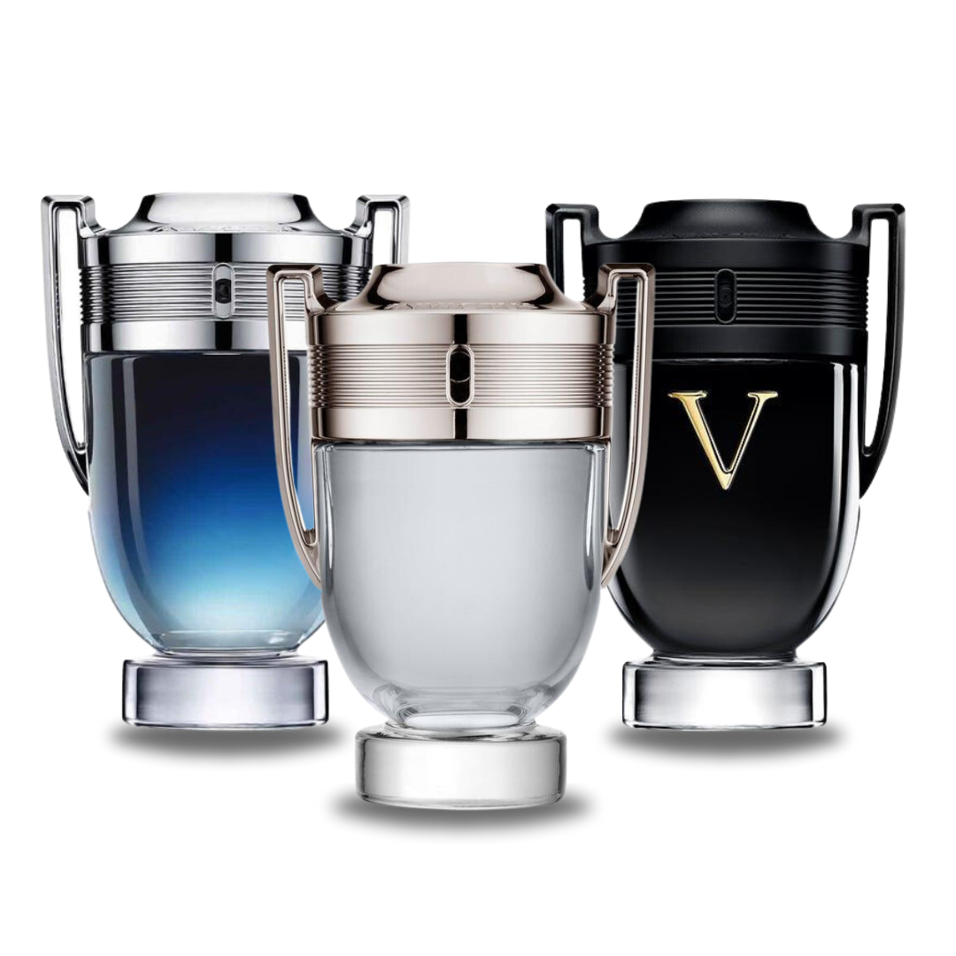 Kombination av 3 dofter - Invictus Legend, Invictus och Invictus Victory Elixir från Paco Rabanne Invictus Legend